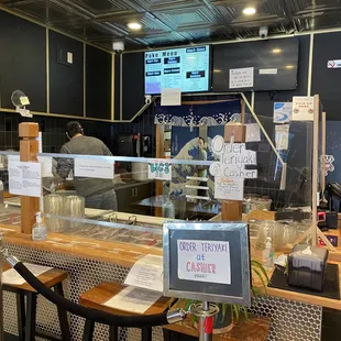 a view of the kitchen