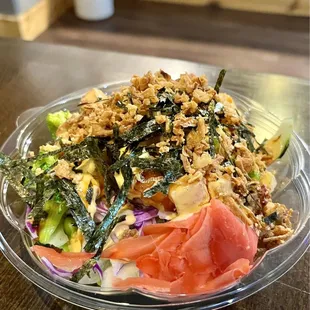 Salmon Build Your Own Regular Poke Bowl