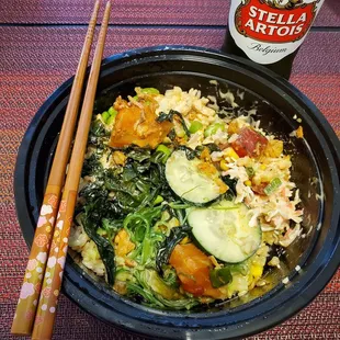 Rainbow  bowl w brown rice!