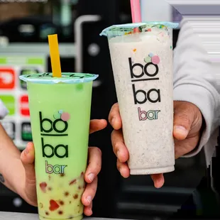 Boba Bar Options at Poke Poke - Sushi Unrolled