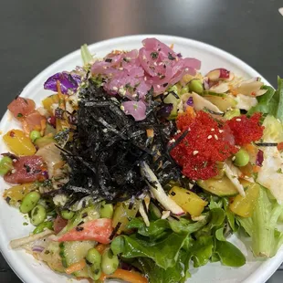 Poke bowl Ahi tuna/crabmeat