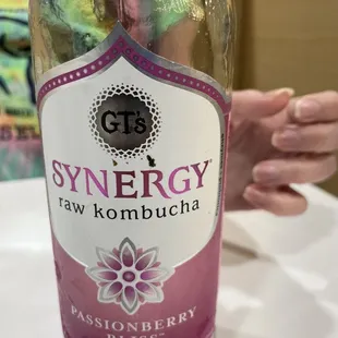 First time trying Kombucha...yummy flavor!