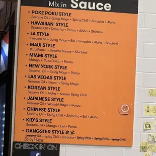 Mix in sauces