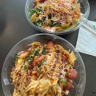 Two build your own bowls