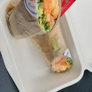 Volcano Sushi Burrito