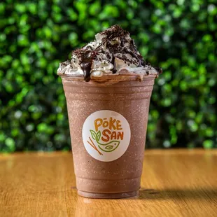 Our Chocolate Frappuccino 
Indulge in a creamy, dreamy blend of rich chocolate and velvety ice cream!