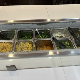 salads, interior
