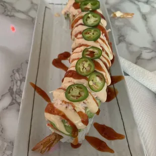 Mexican sushi