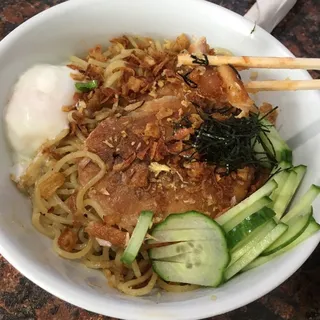 N4. Dry Garlic Ramen