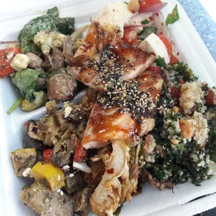 Furikake Salmon Poke