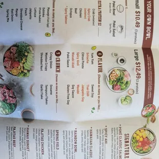 Menu - updated