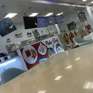 Lobby seating area
