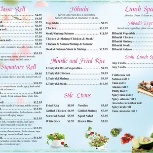 New Menu