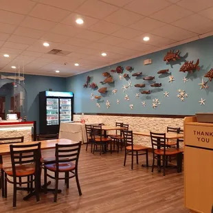 When you first walk in