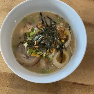 Pork tonkaksu ramen