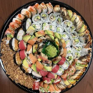 sushi and sashimi