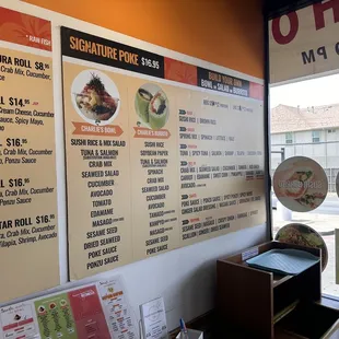 Wall menu pt.3