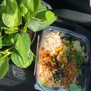 This is the most affordable and best poke for its size! Happy hour is even better with the ahi tower, which is my favorite on the menu.