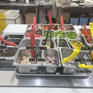 Fresh ingredients