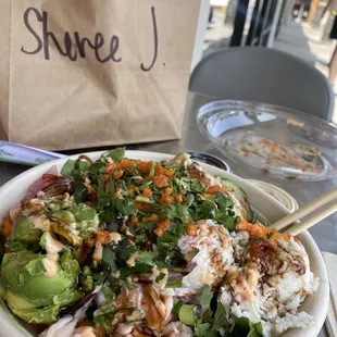 Salmon, Tuna &amp; Crab