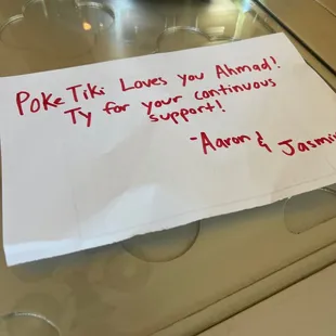 Great customer service