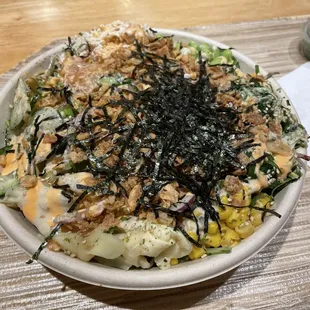 Small poke bowl (2 proteins)