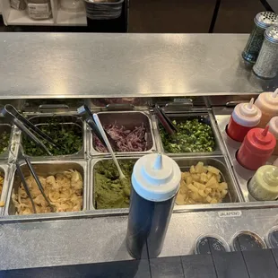 More toppings and sauces
