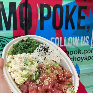 Ahi Poke Bowl ($17+ after tax)