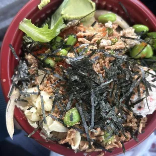 Mini bowl W/Salmon