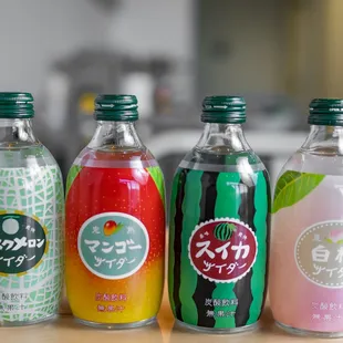 Japanese sodas