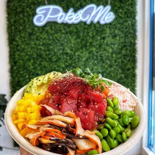 Tuna + Salmon Poke Bowl