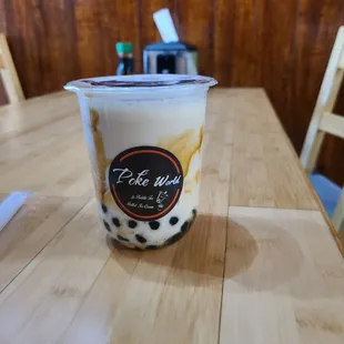 Brown sugar milk tea.