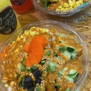 Poke Bowl with 2 Proteins
