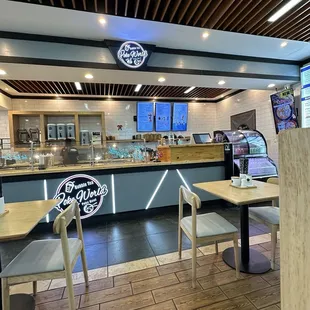 Counter where orders are placed