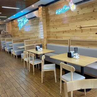 interior, sushi and sashimi