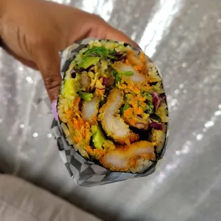 Poke Classic Bowl Large Bowl burrito