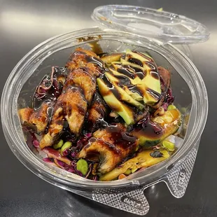 Unagi Poke Bowl