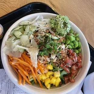 Poke Bowl (salmon and tofu)  (10/15/2022)