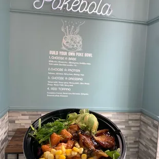 interior, salads