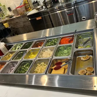 salads, interior