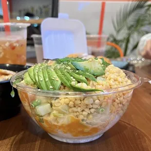 Just as good as the pic... this is the avocado salmon Poke bowl