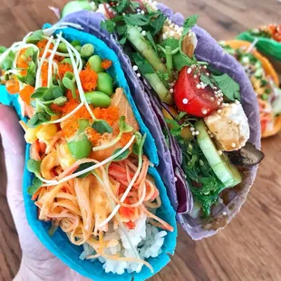 Poke Tacos
