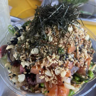 Large Poke - mine, no spicy items