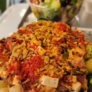 Poke bowls