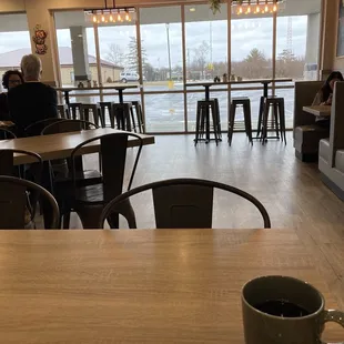 a view of a coffee shop