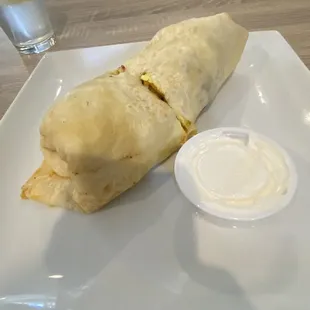 Breakfast burrito