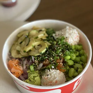 Regular Poke Bowl ($10.15)