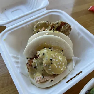Golden Shrimp Baos