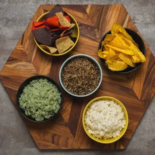 White Sticky Rice, Quinoa, Chips... You Choose!!