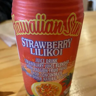 a can of strawberry liko